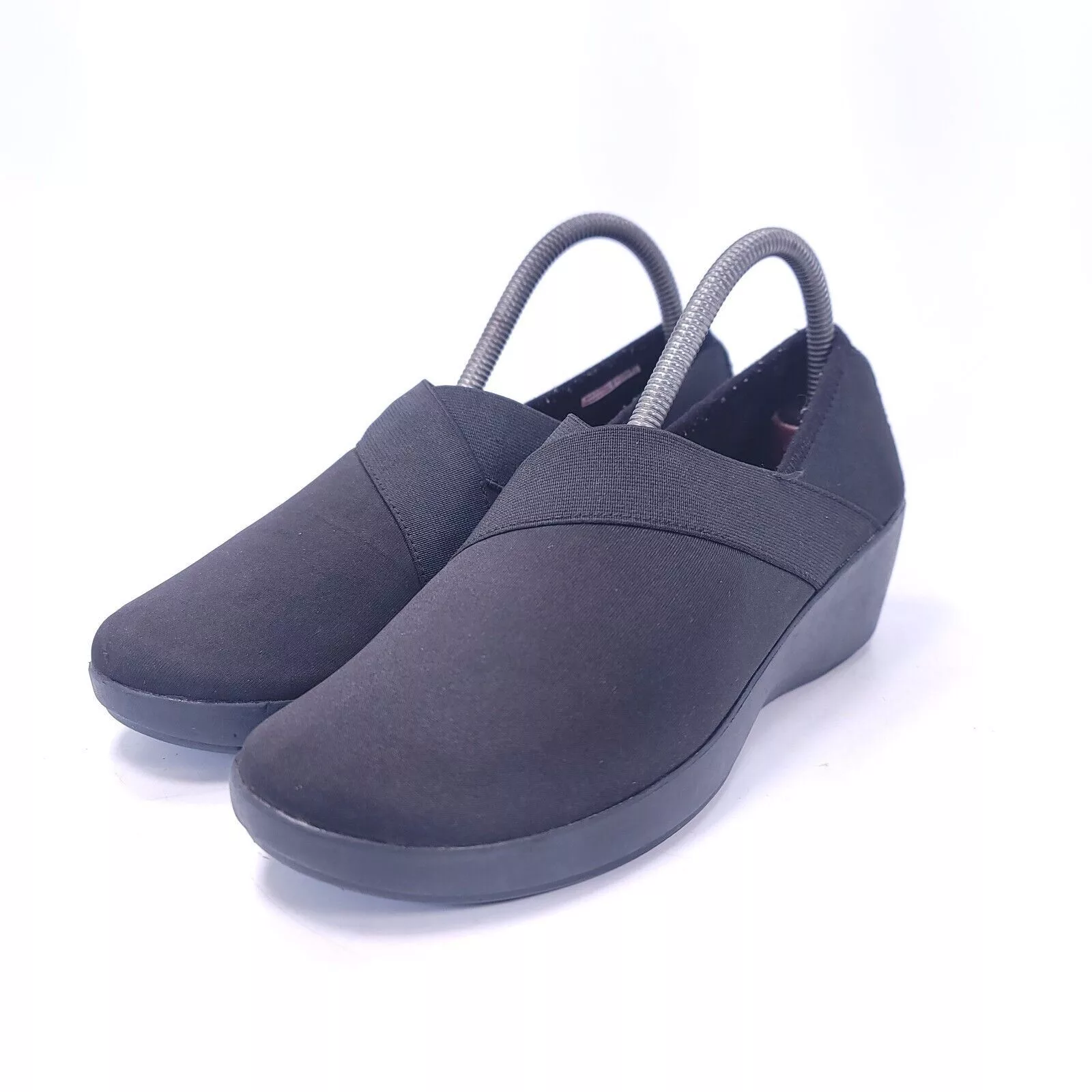 Crocs Slip Ons Crocs Busy Day Stretch Shoe Womens Size 9 202852 Black
