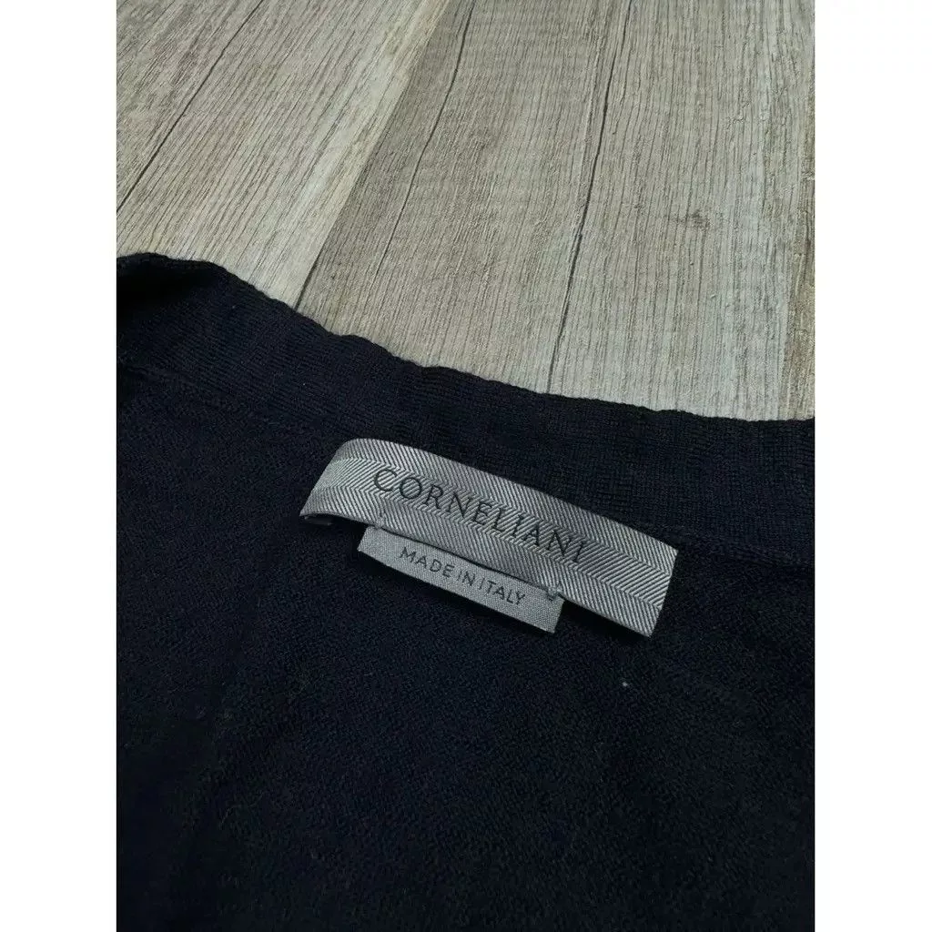 Corneliani Vests Corneliani Vest Wool Size: 54 fit L/XL Blue