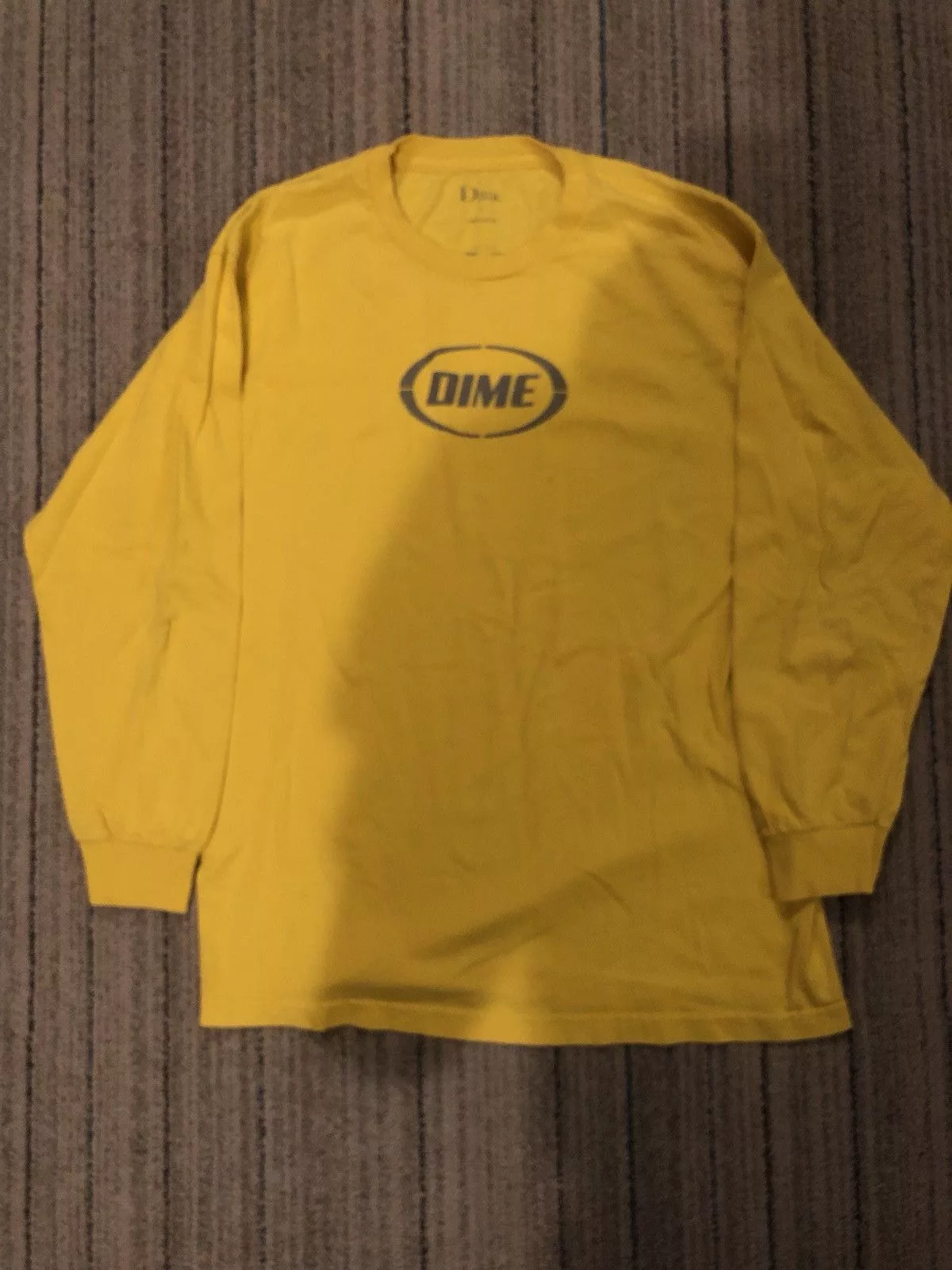Dime Long Sleeve T Shirts Dime Long Sleeve Yellow