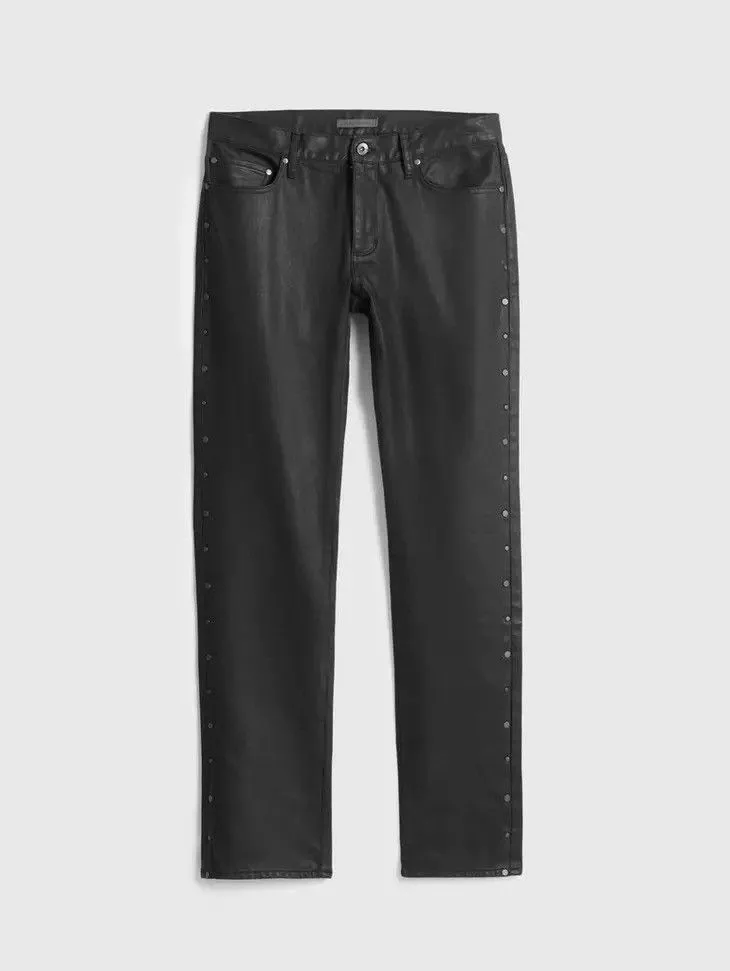 John Varvatos Denim John Varvatos Dante Studded Jeans. 31 Black