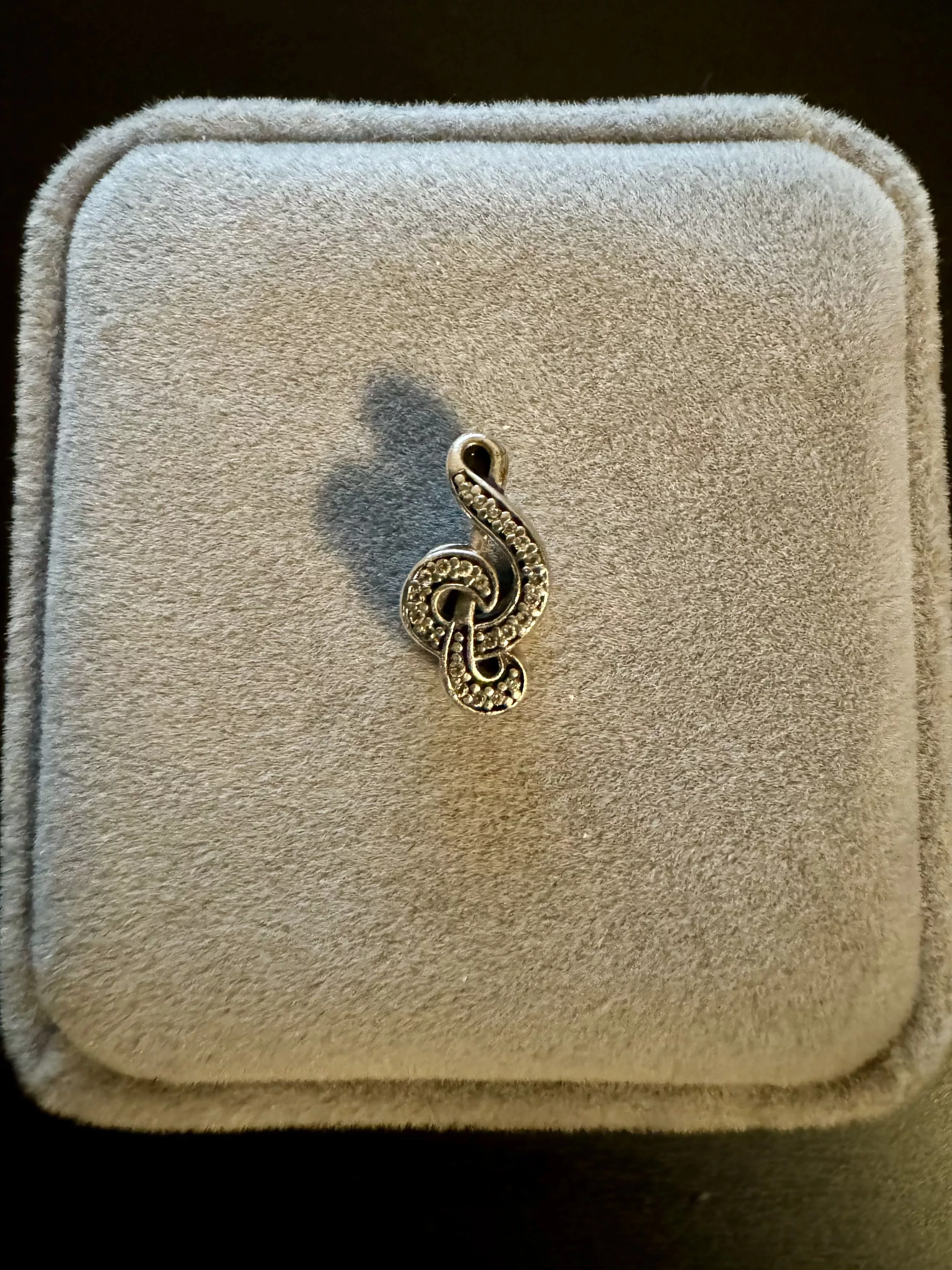 pandora Charms Pandora Sweet Music Charm Silver