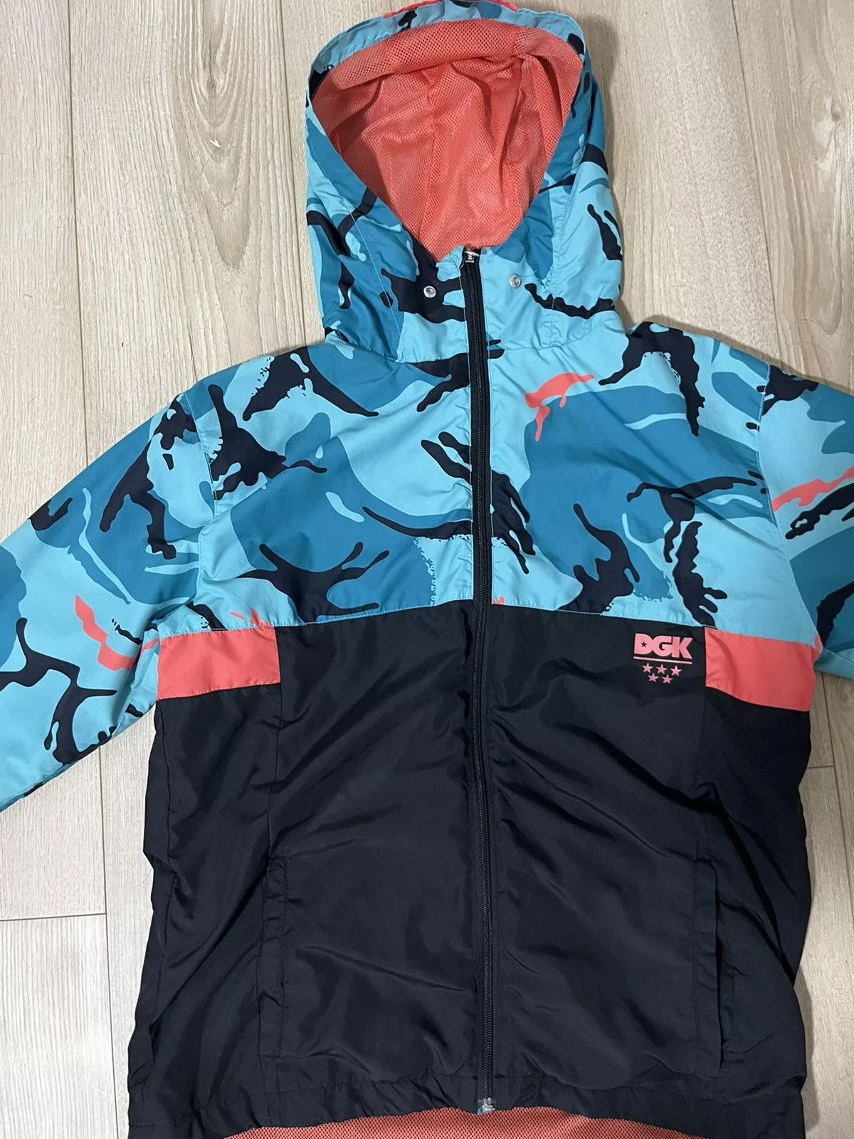 DGK Light Jackets DGK camo jacket Blue