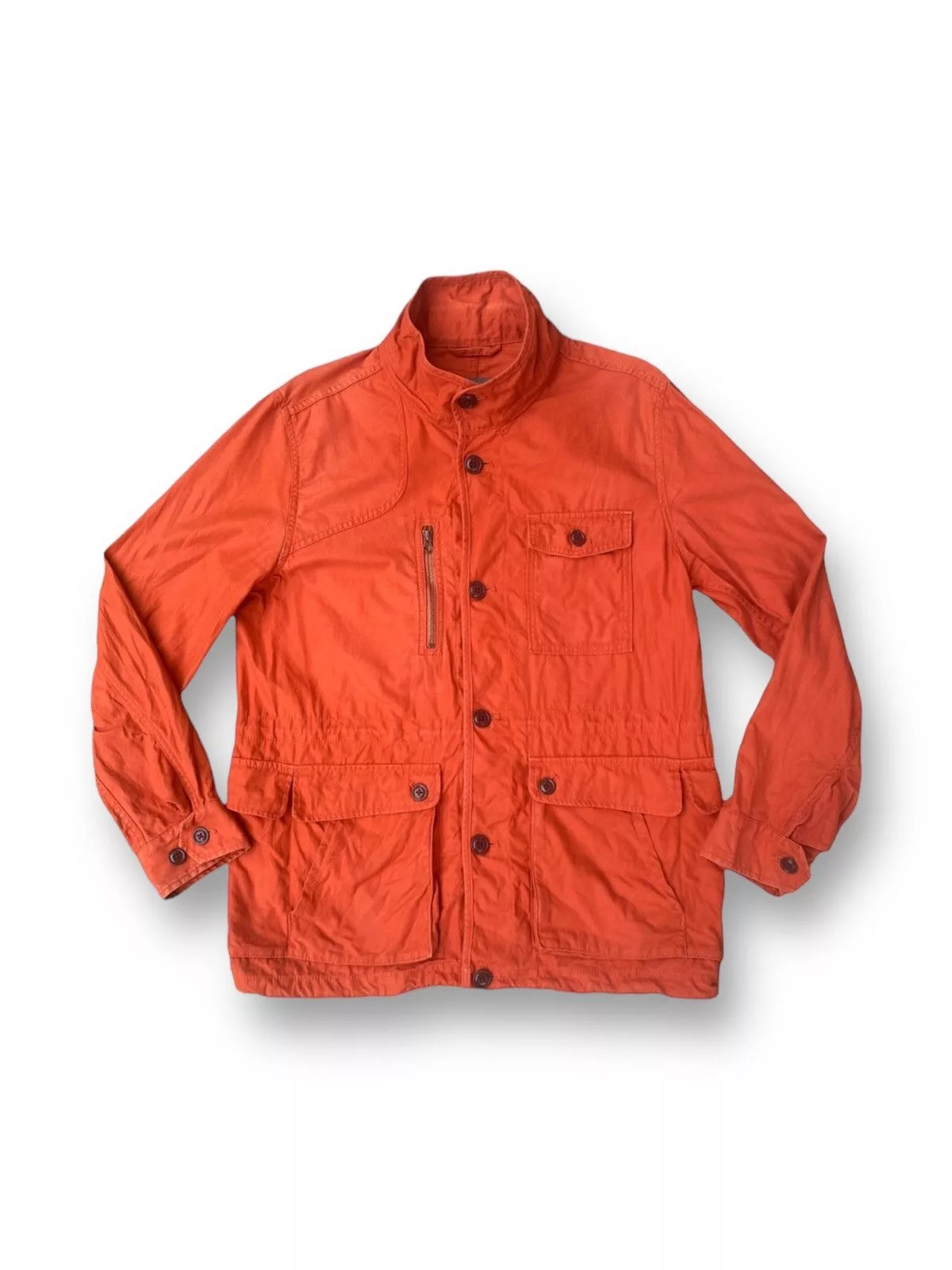 Eddie Bauer Light Jackets Eddie Bauer × Japanese Brand × Vintage Eddie Bauer Liam Gallagher Style Vintage Tactical Jacket. Orange