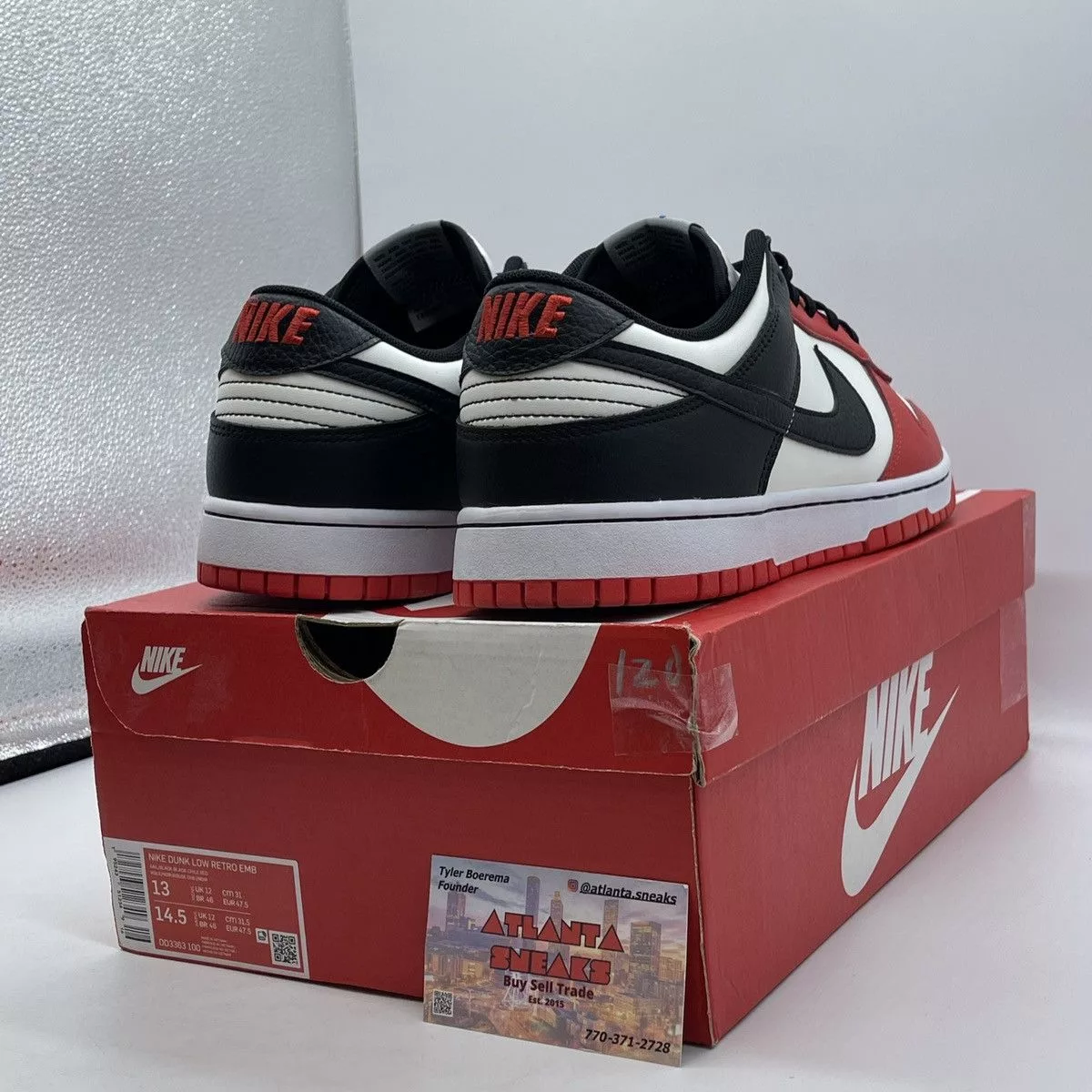 Nike Low Top Sneakers Nike NBA x Dunk low EMB 75th Anniversary - bulls White