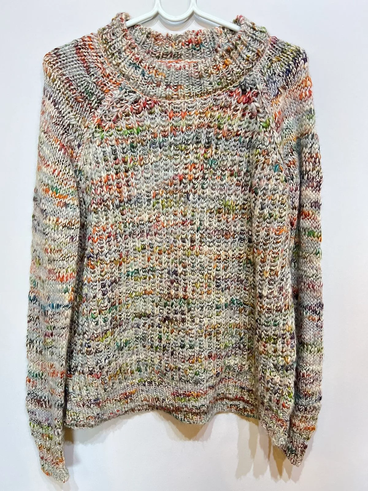 Designer Sweaters Designer × Japanese Brand Coloured Cable Knit Sweater By.COEN JAPANESE Multi