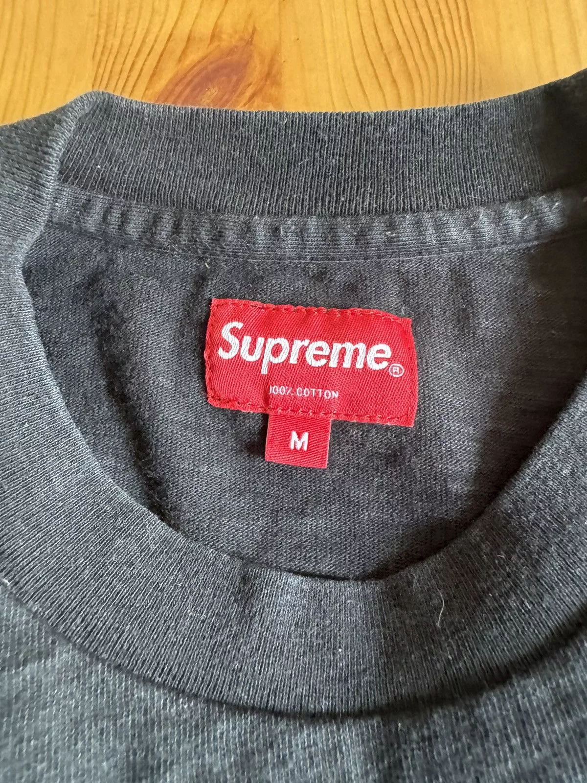 Supreme Short Sleeve T Shirts Supreme Pocket Tee Black