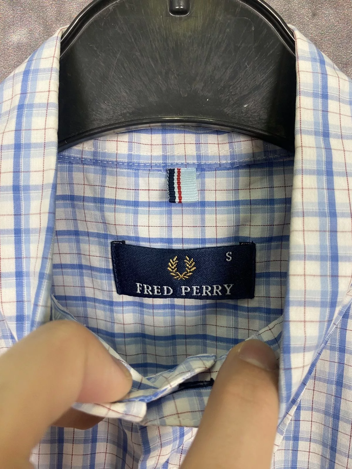 Fred Perry Shirts Button Ups Fred Perry × Vintage Men’s Fred Perry Sleeveless Shirt Streetwear Size Small Multi
