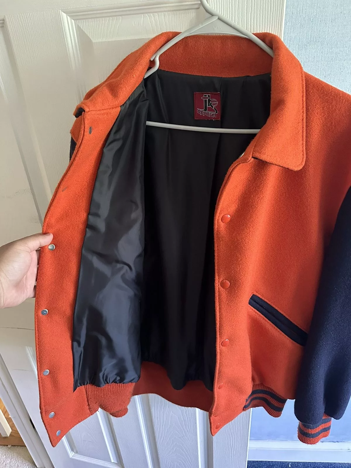 Vintage Bombers Vintage Varsity Jacket Orange