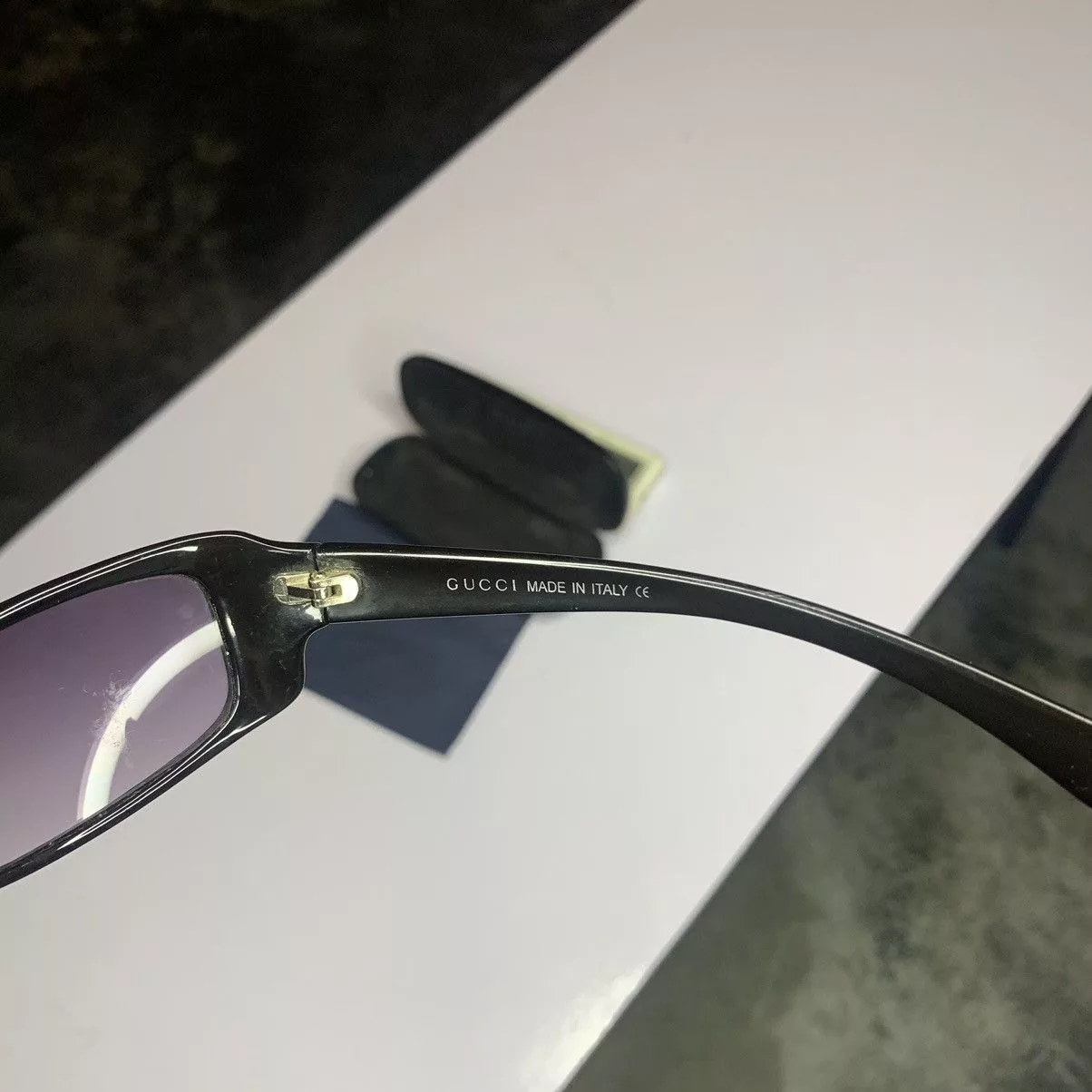 Vintage Gucci Sunglasses Black