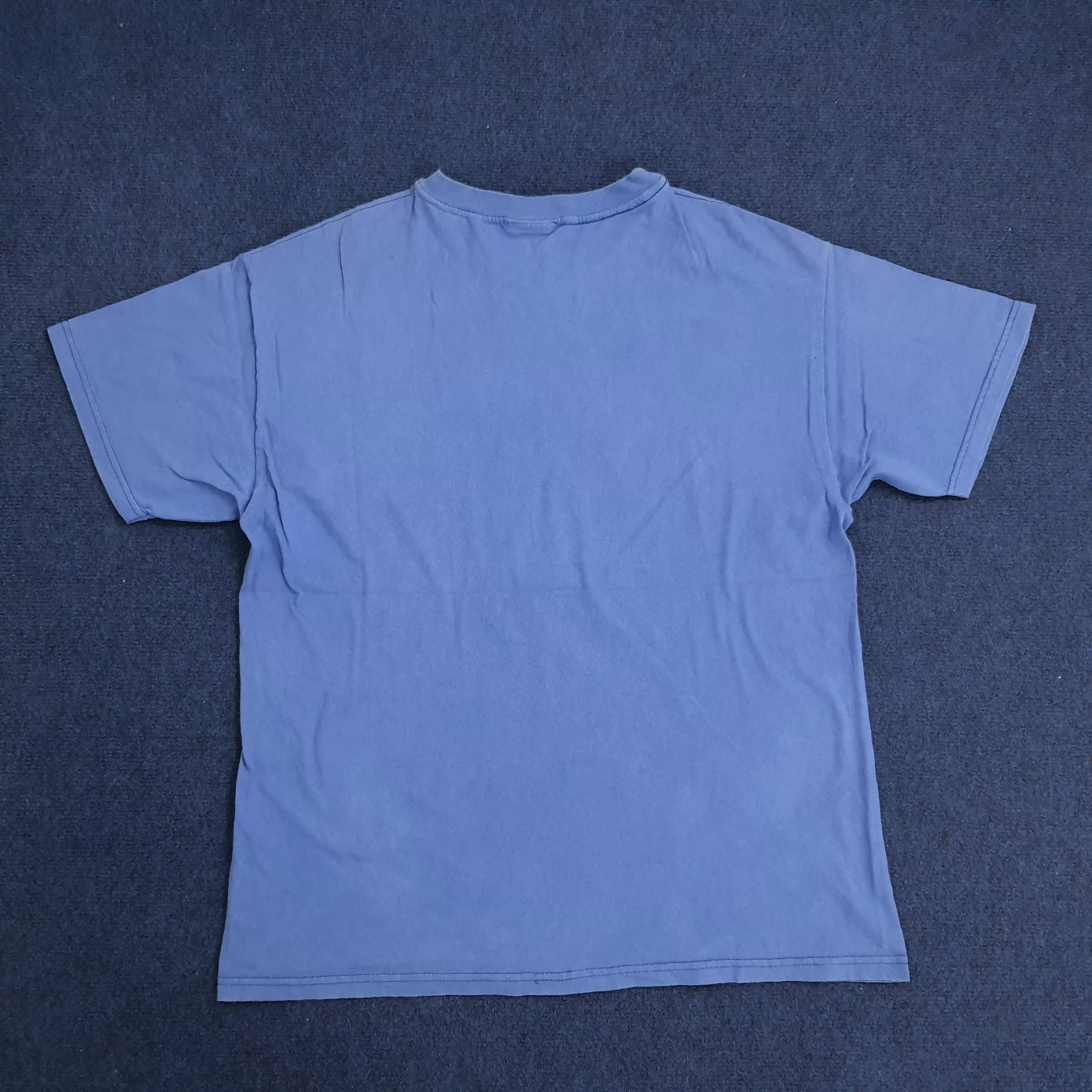 Nickelodeon Short Sleeve T Shirts Nickelodeon Supersponge SpongeBob Square Pants T-shirt Blue