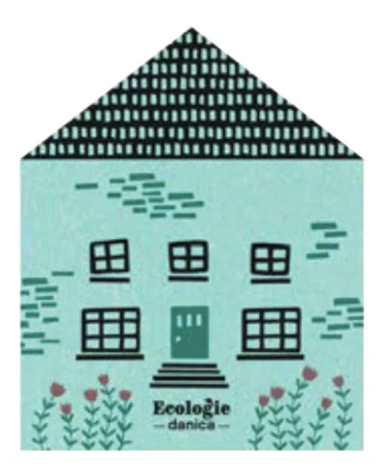 Swedish Dishcloth Shaped House