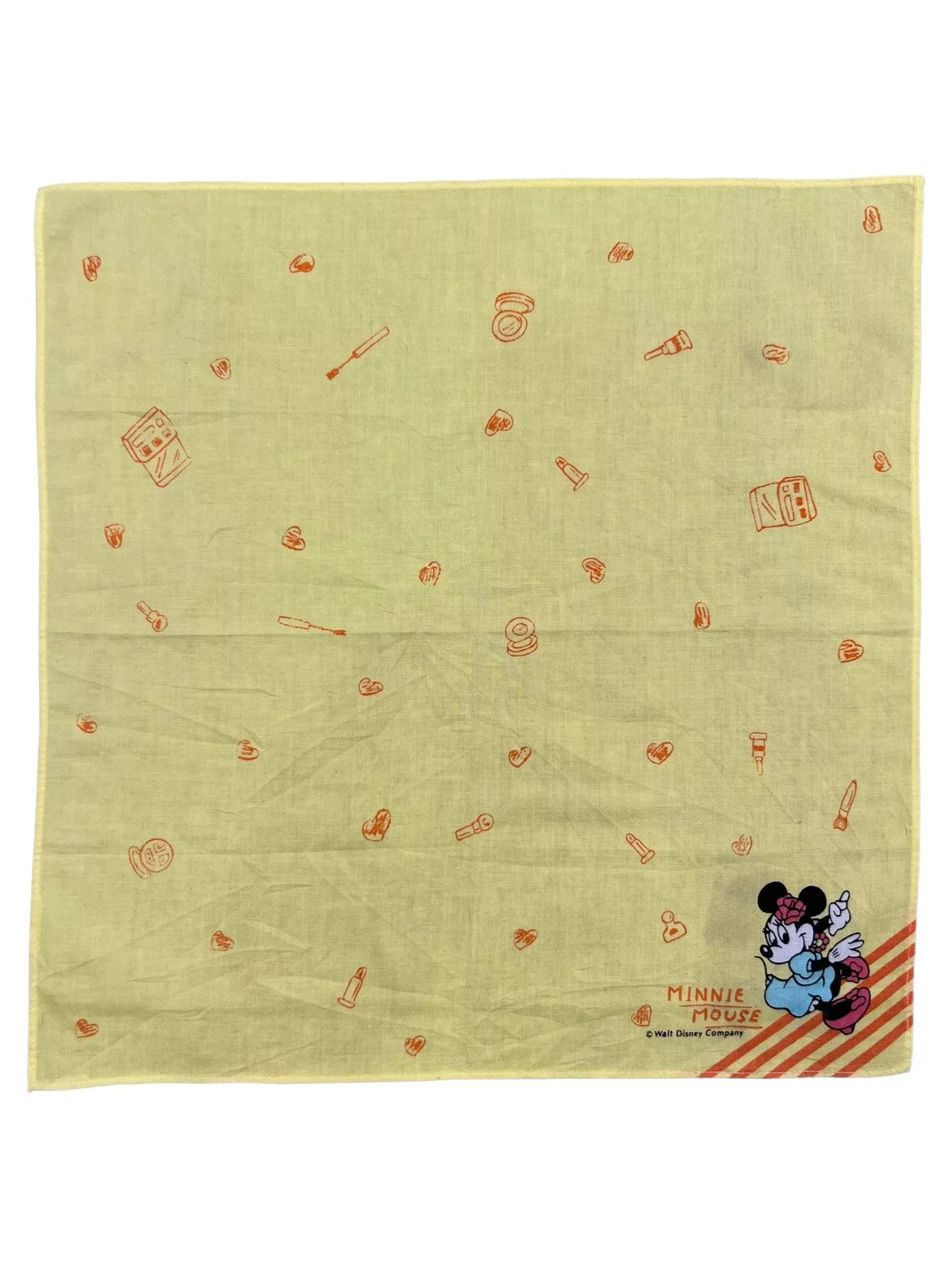 Disney Ties Pocketsquares Disney × Mickey Mouse Minnie Mouse Handkerchief Neckerchief Bandana Pocketsquare Multi