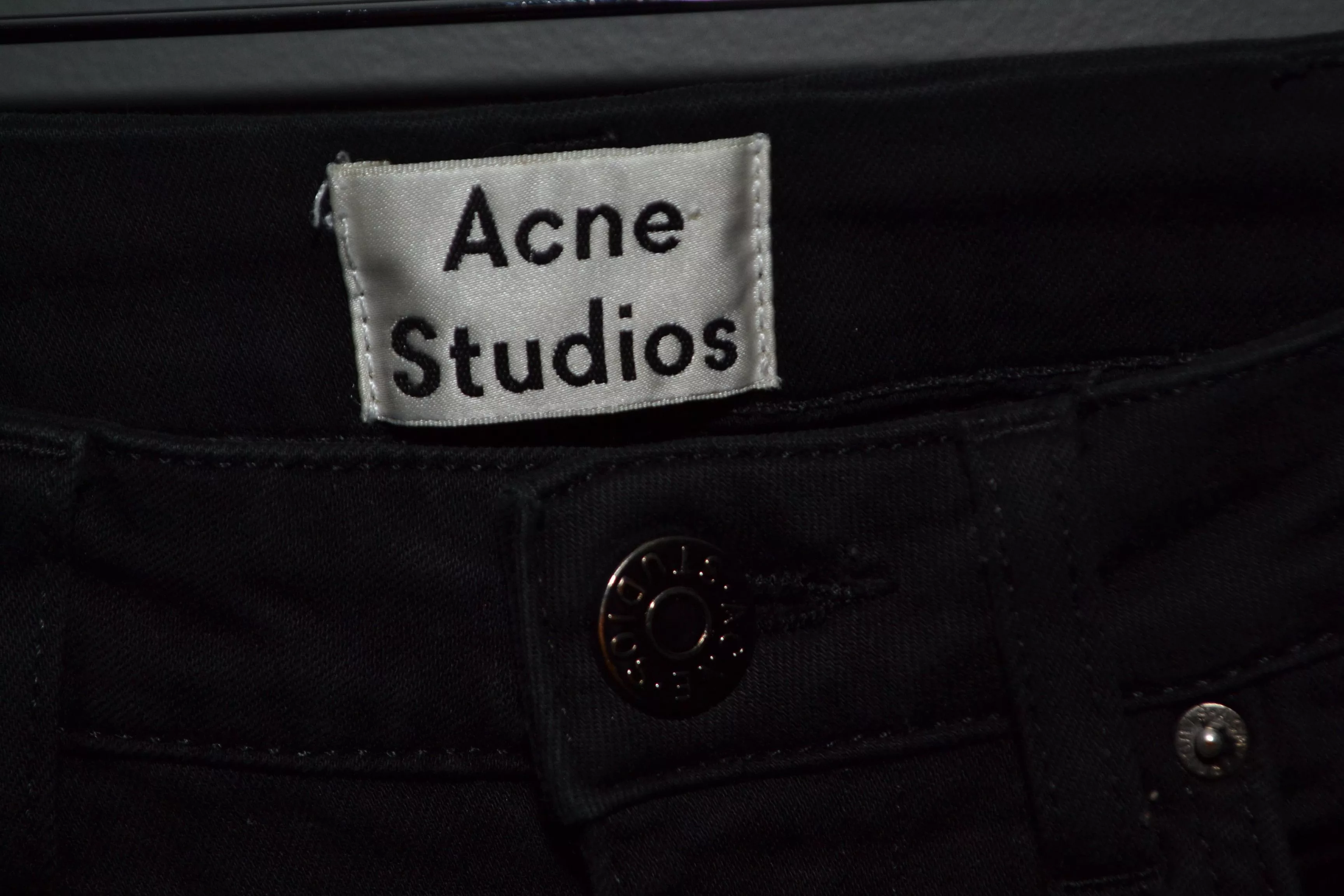 Acne Studios Jeans Acne Studios 27 32 Skin 5 Black Jeans