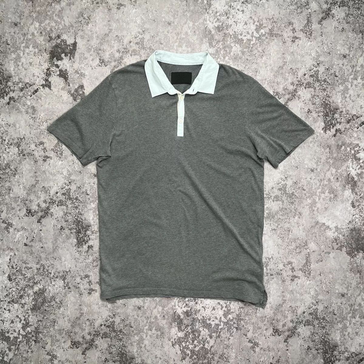 Prada Polos Prada Polo Shirt Gray