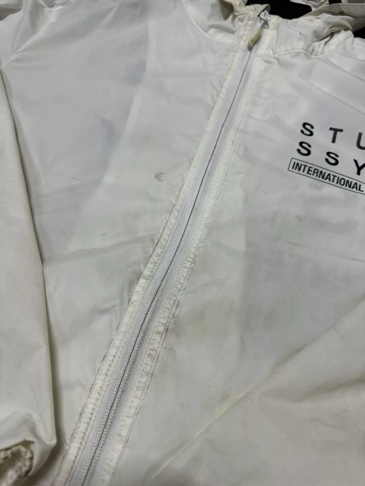 Stussy Light Jackets STUSSY INTERNATIONAL LIGHT WINDBREAKER White