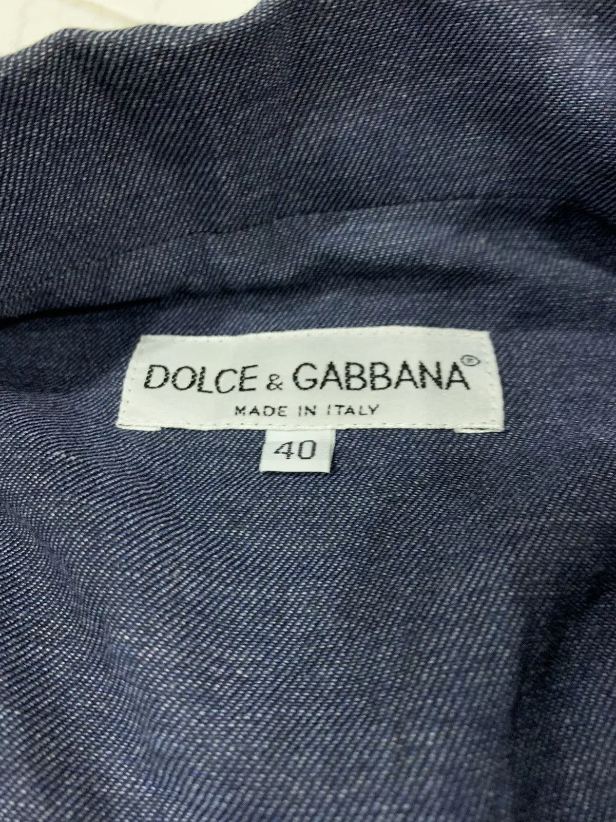 Dolce & Gabbana Jackets 🇮🇹Dolce & Gabbana Cotton Button Jacket Blue