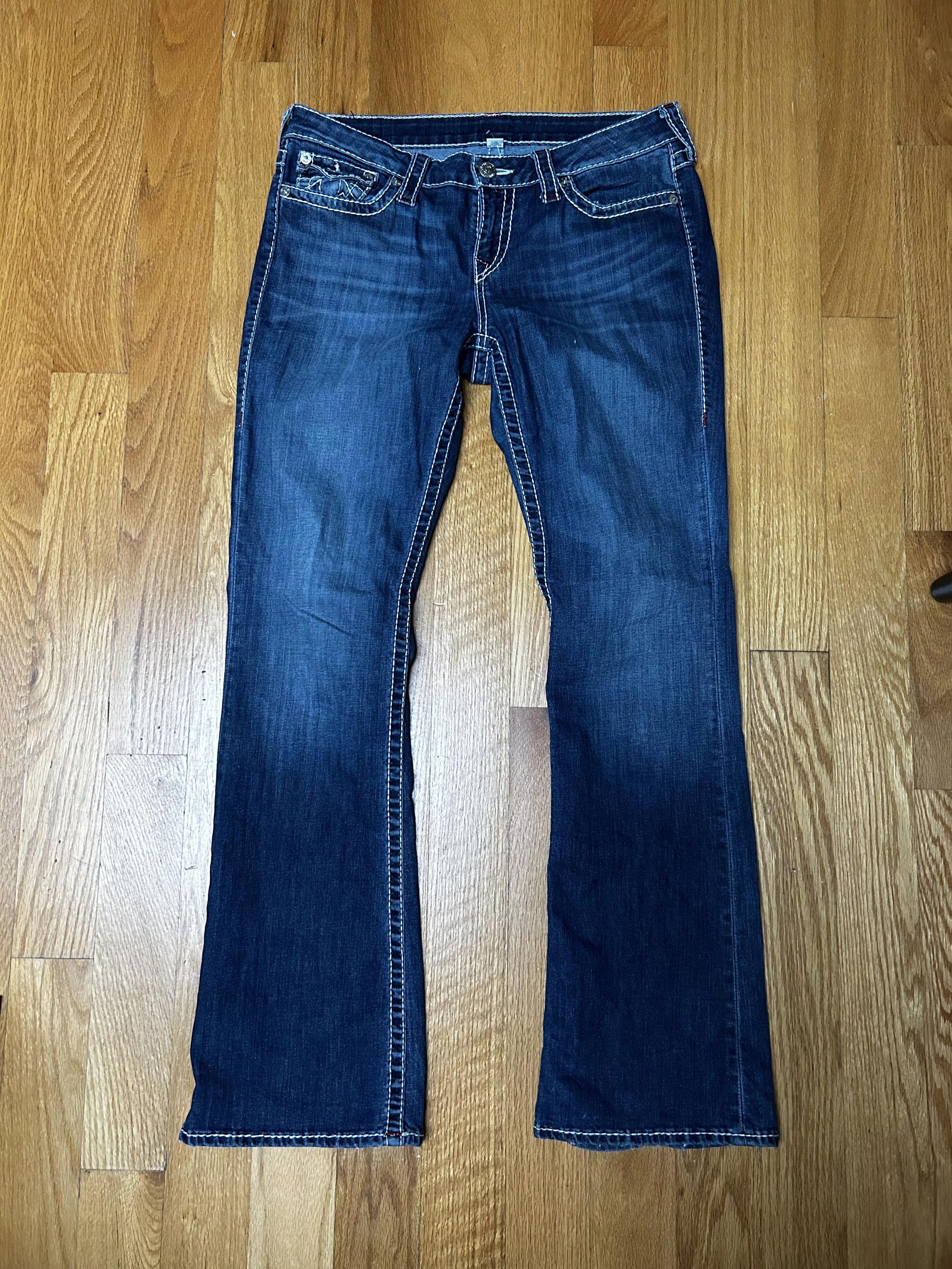True Religion Jeans True Religion Low-Rise Flare Jean Blue