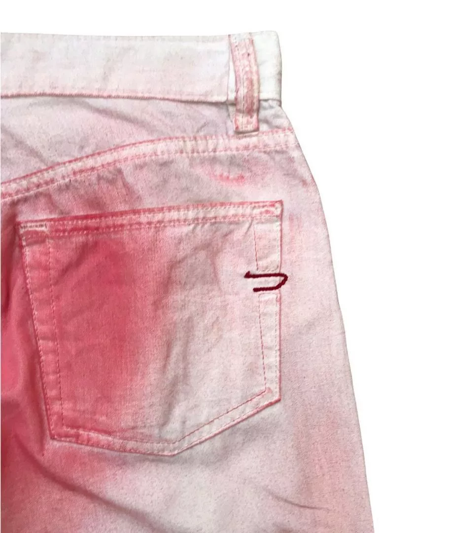 Diesel Casual Pants Diesel FullPrint Art Punk Design Pants Multi