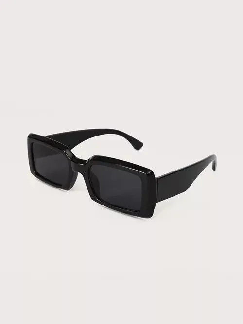 Designer Sunglasses Designer × Electric Visual Vintage square frame sunglasses Black