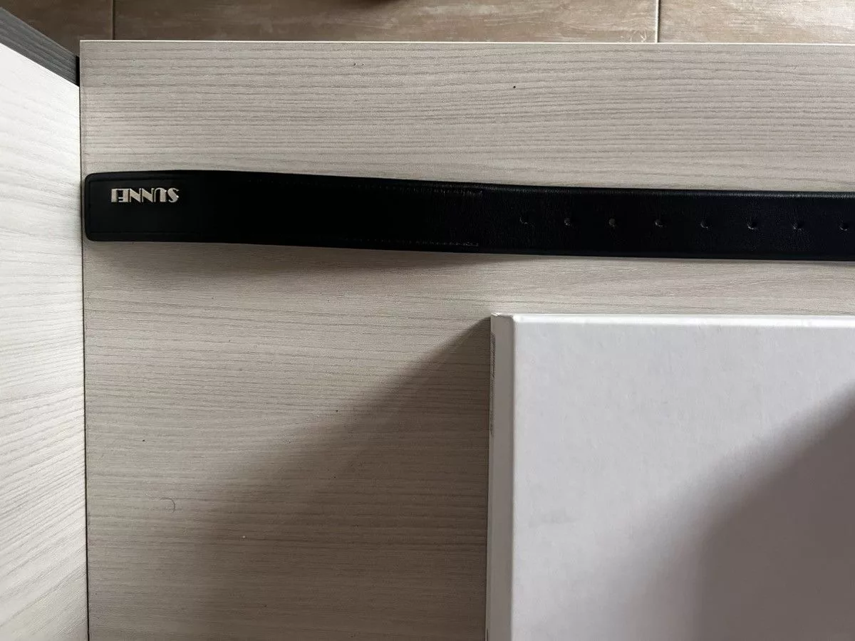 Sunnei Belts Sunnei black leather belt OS