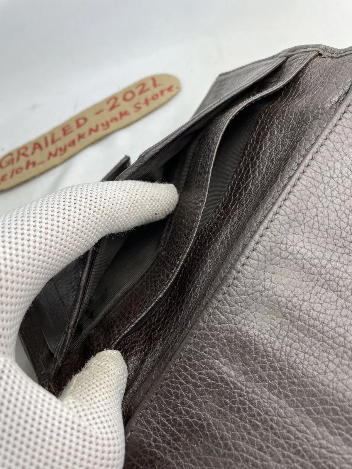 Gucci Wallets ❌Last Drop❌ Auth Vintage Gucci Brown Leather Long wallet