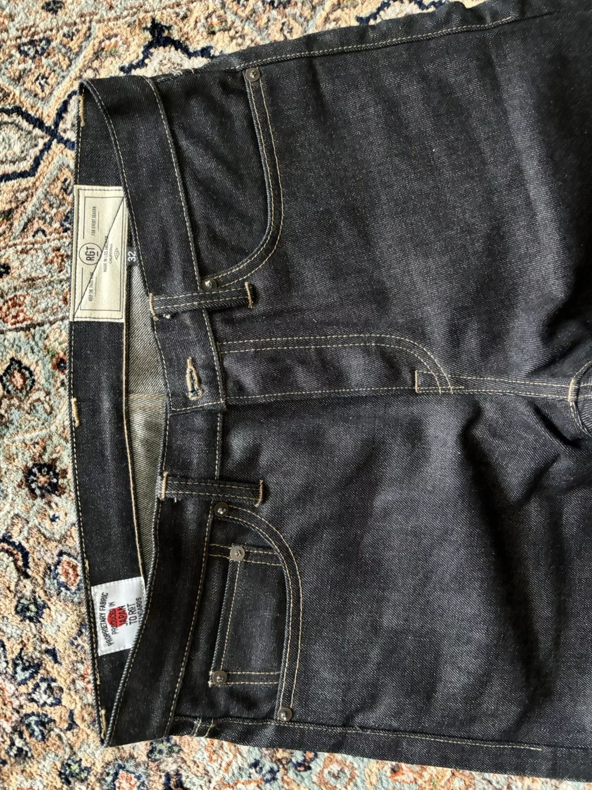 Rogue Territory Denim Rogue Territory RGT Indigo Stanton Size32 Purple