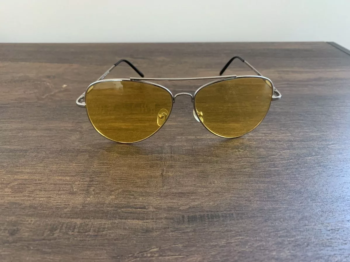 Other Sunglasses Other Yellow aviator shades Streetwear