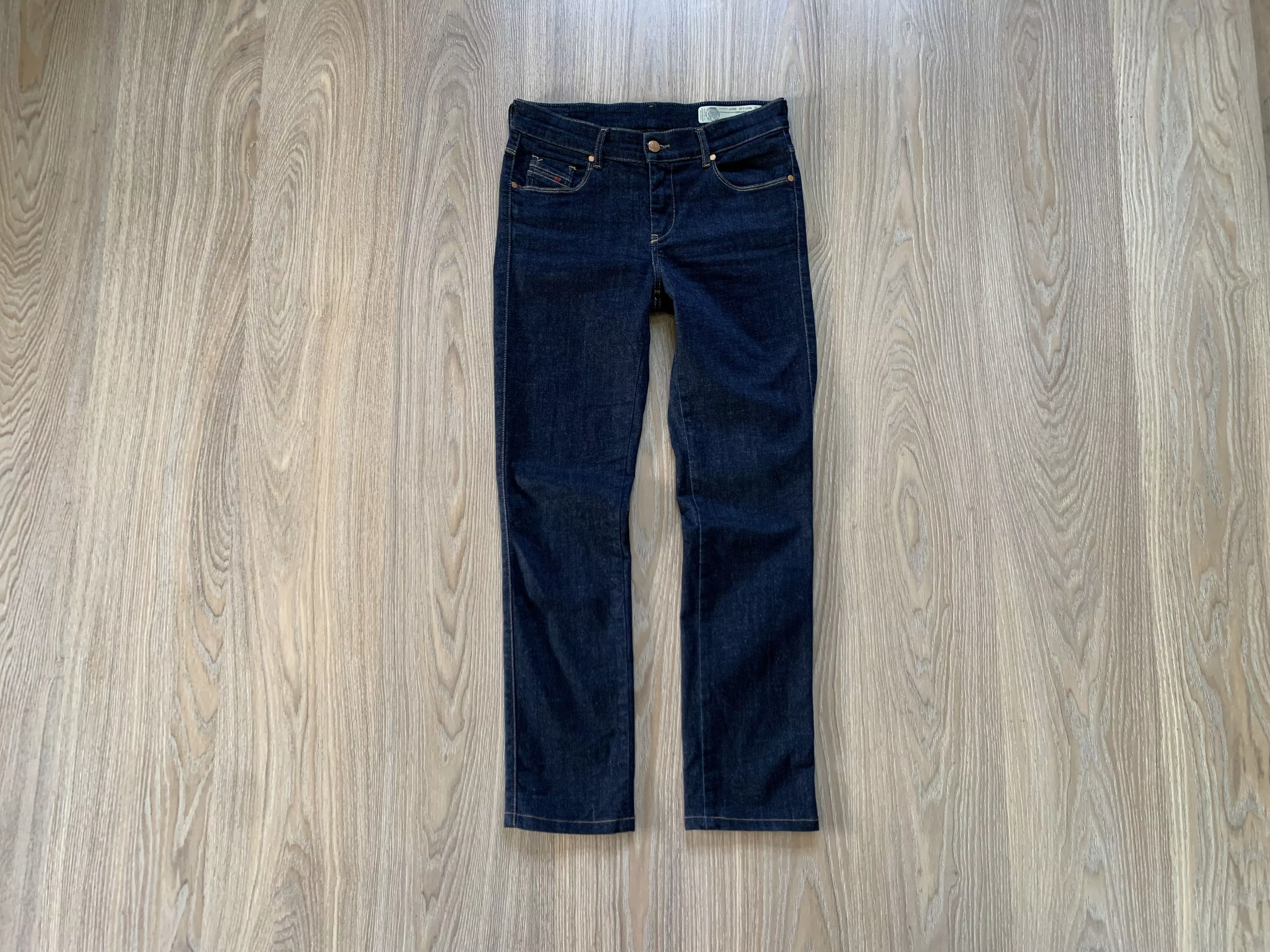 Diesel Jeans Diesel Sandy Womens Denim Stretch Jeans Blue Streetwear