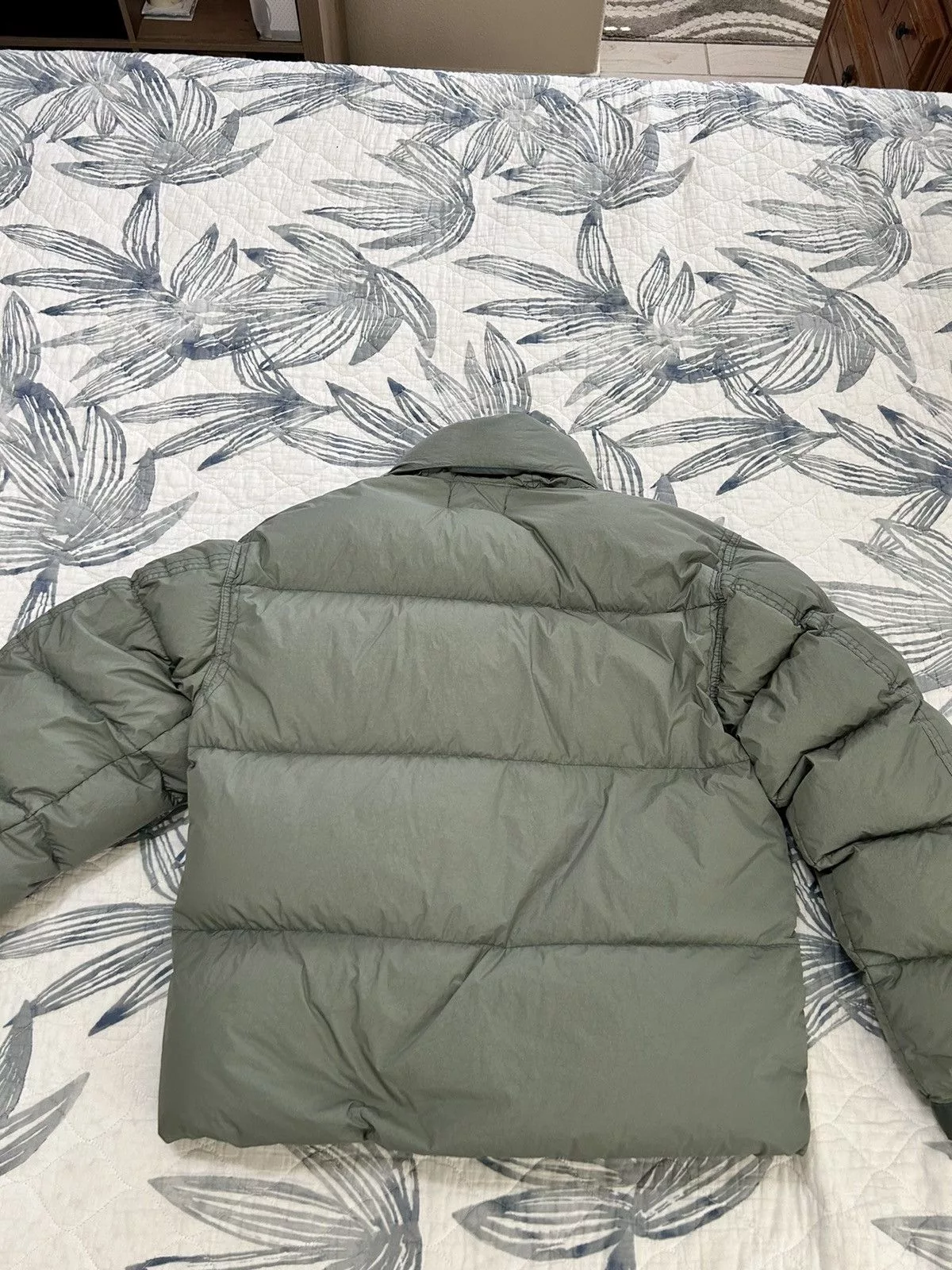Stone Island Raincoats Stone Island puffer jacket Green