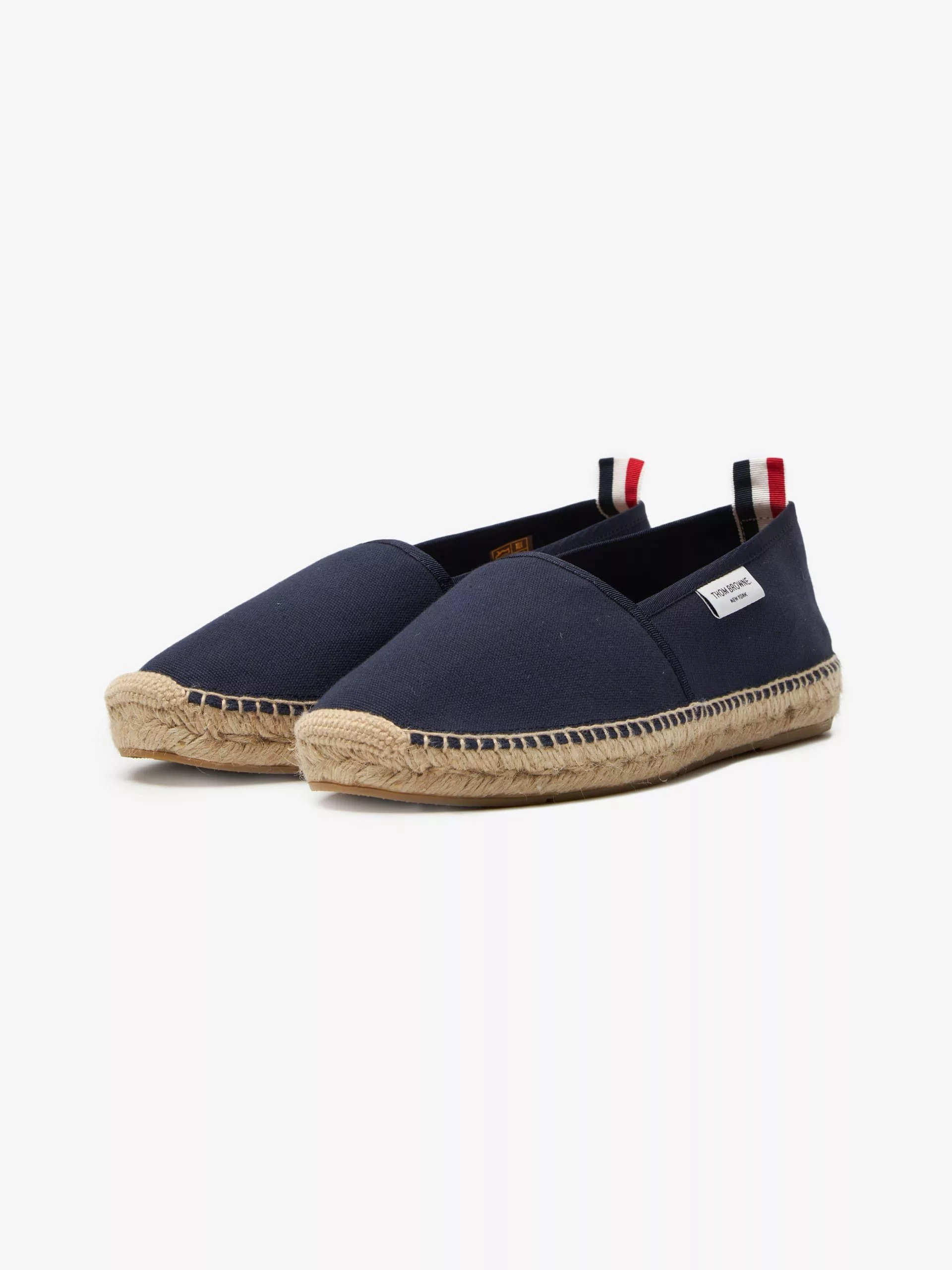 Thom Browne Formal Shoes Thom Browne Dark Blue Espadrilles