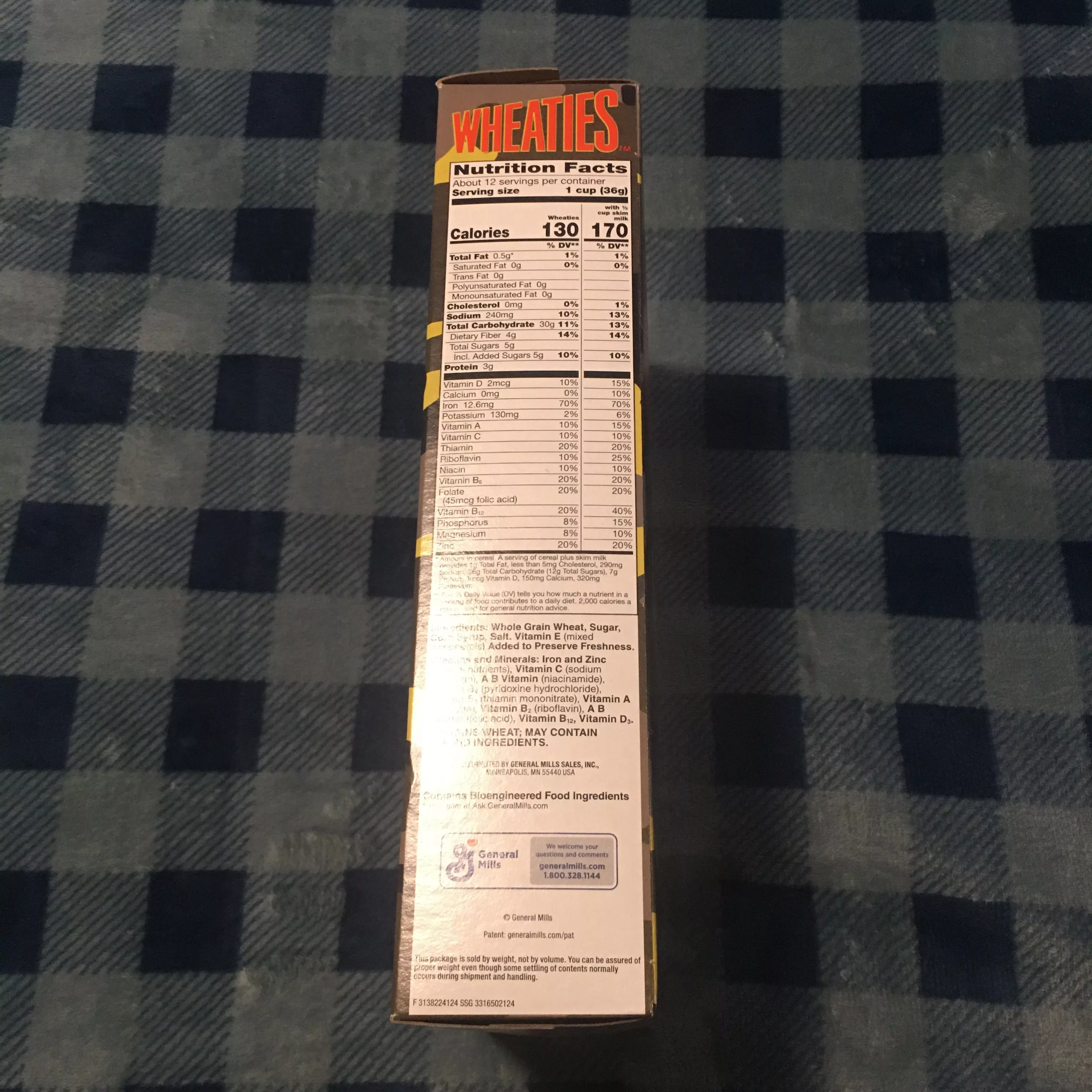 Supreme Supreme Supreme Wheaties Cereal Box Yellow