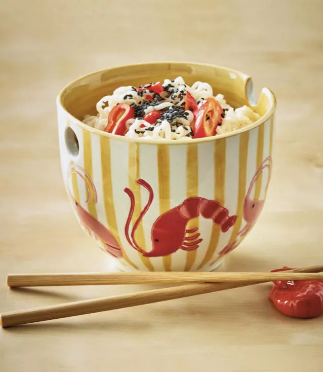 Shrimp Noodle Bowl  Set of 2