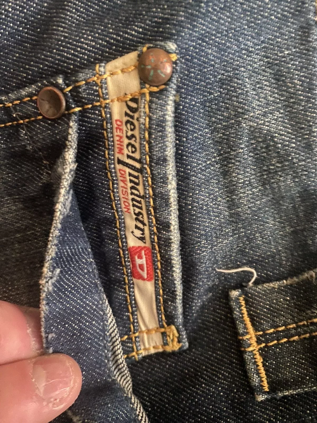 Diesel Denim Diesel back pocket jeans Blue