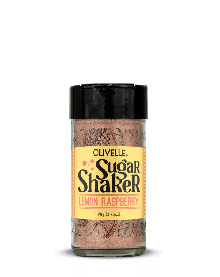 Lemon Raspberry Sugar Shaker