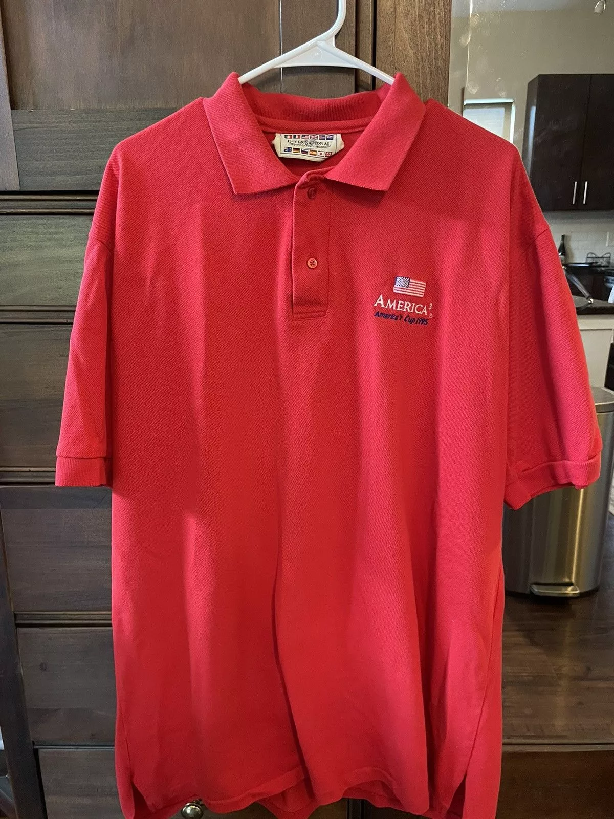 Vintage Polos Vintage America’s Cup Sailing Polo - 1995 Red