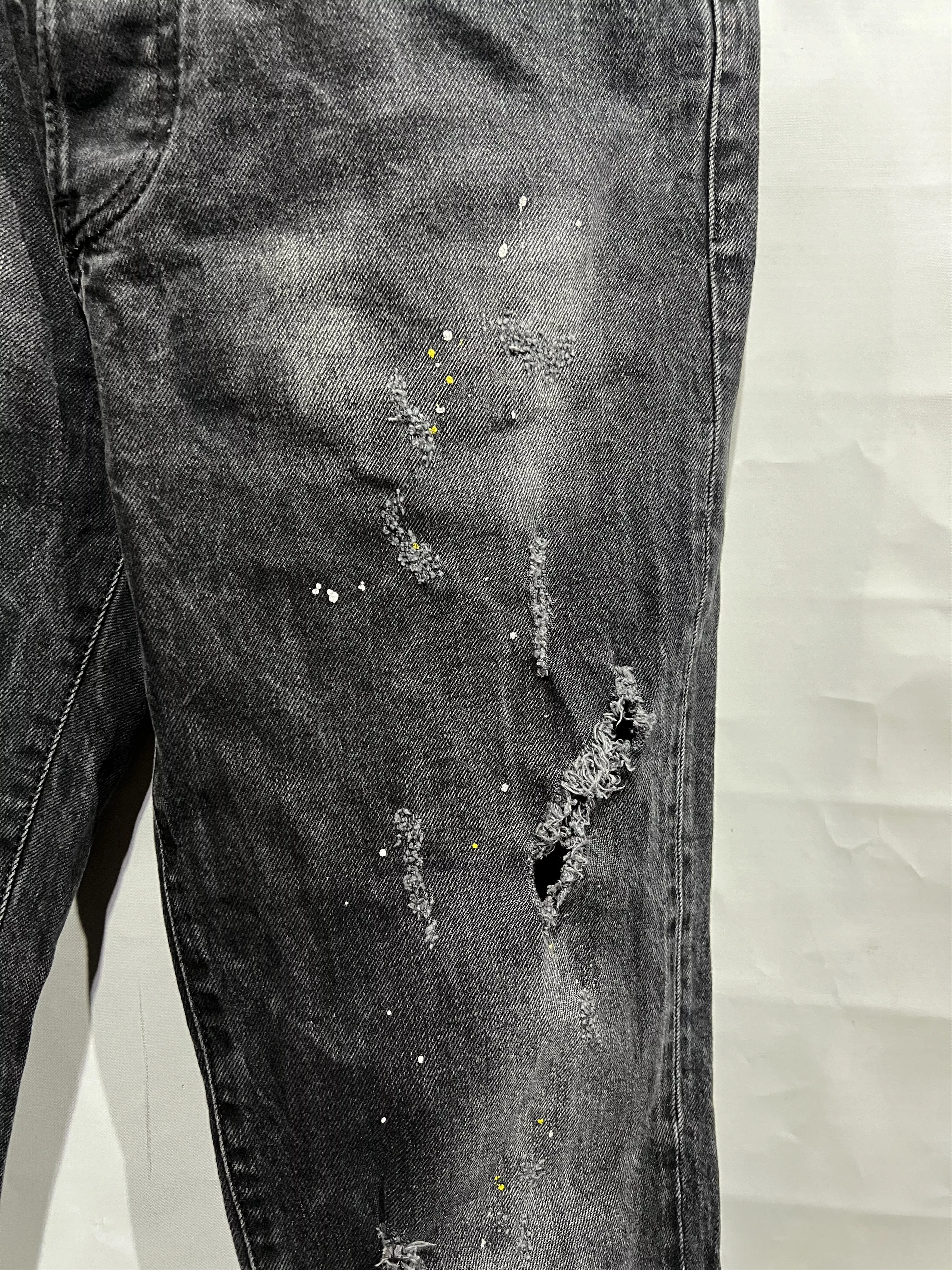 Dsquared2 Denim Jeans size 50 Distressed Gray