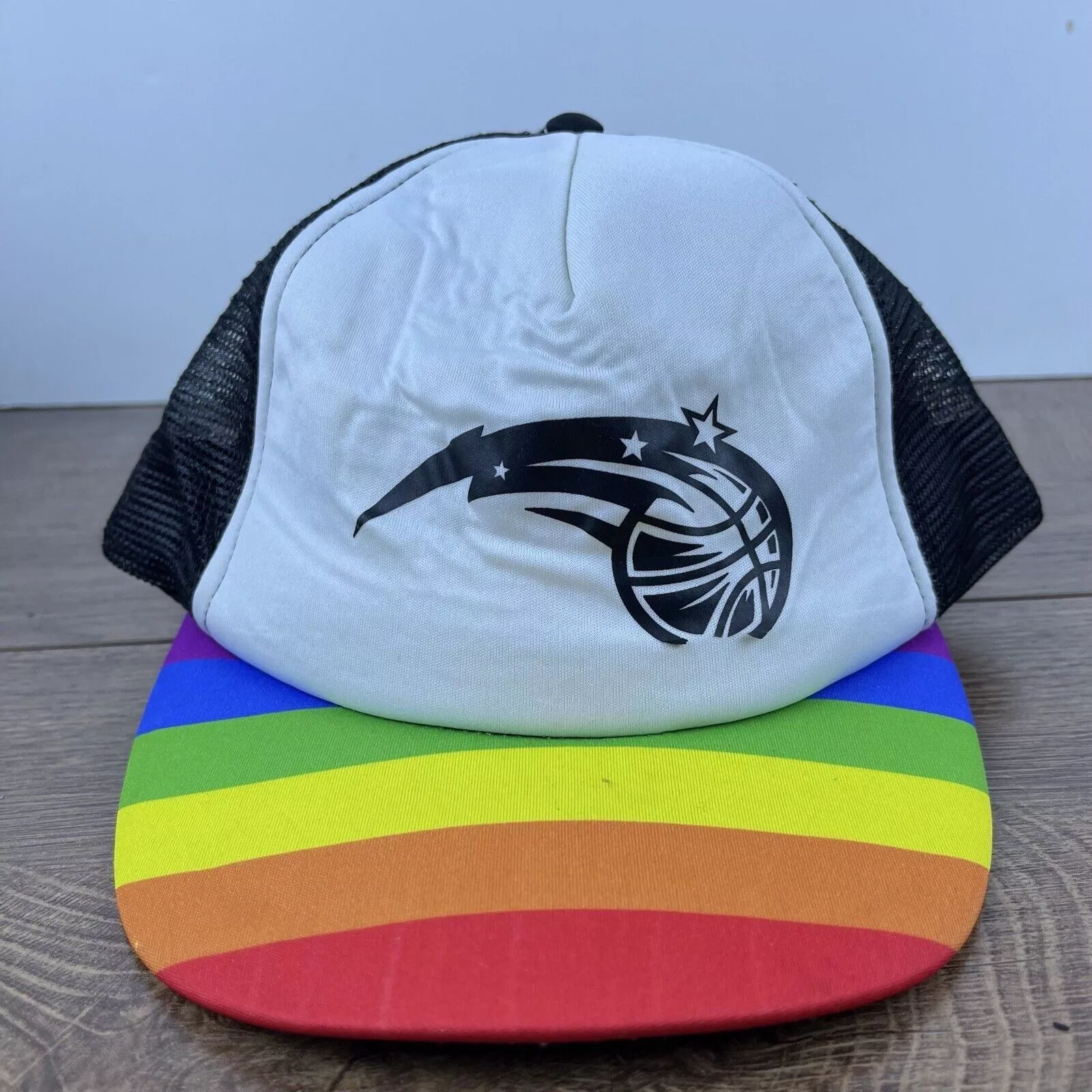 Other Hats Other Orlando Magic Snapback Hat Pride White Hat Adjustable White