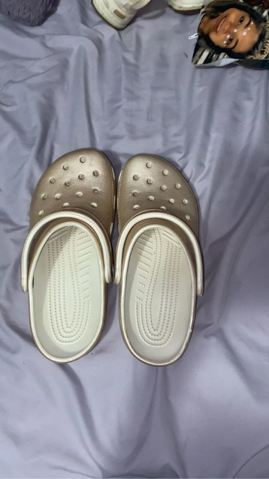 Crocs Slip Ons Rose gold/ light pink Crocs