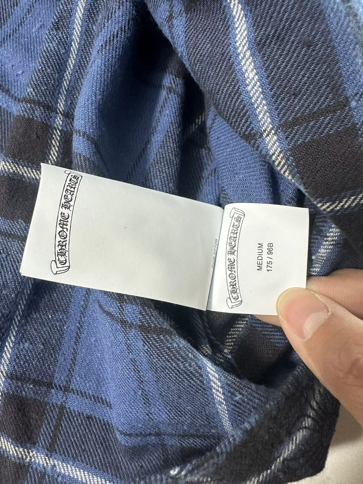 Chrome Hearts Shirts Button Ups 🔥Chrome Hearts Blue Cross Print Silver Button Shirt🔥