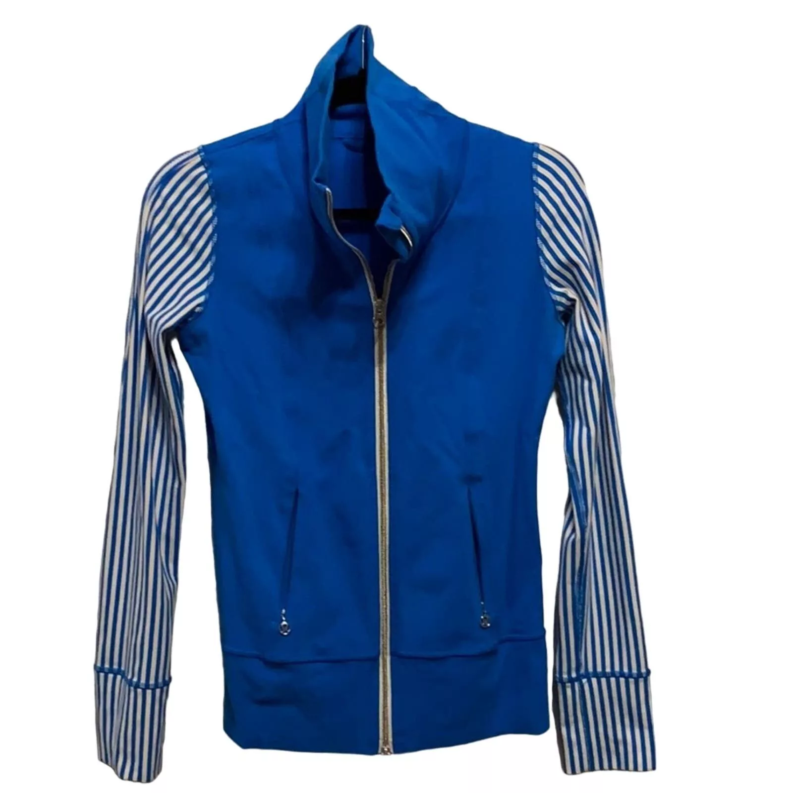 Lululemon Sweatshirts Lululemon Daily Yoga Jacket Blue