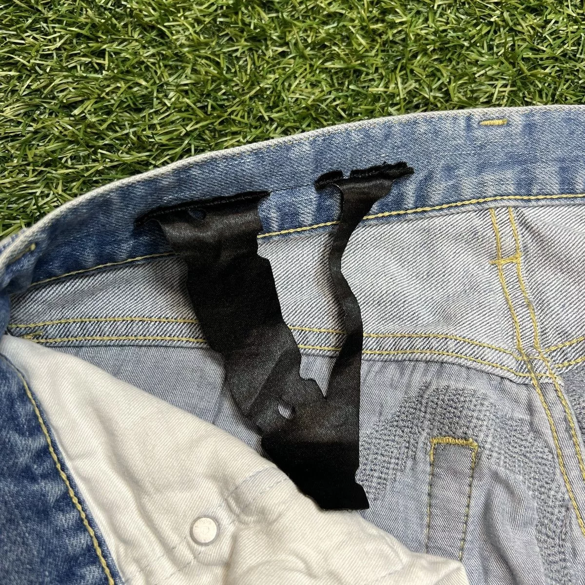 Vlone Denim Vlone palm tree denim Blue