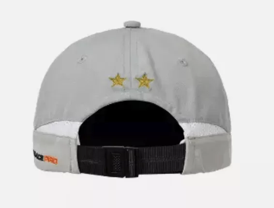 Palace Hats Palace Pro Shell 6-Panel Grey FW23 Gray