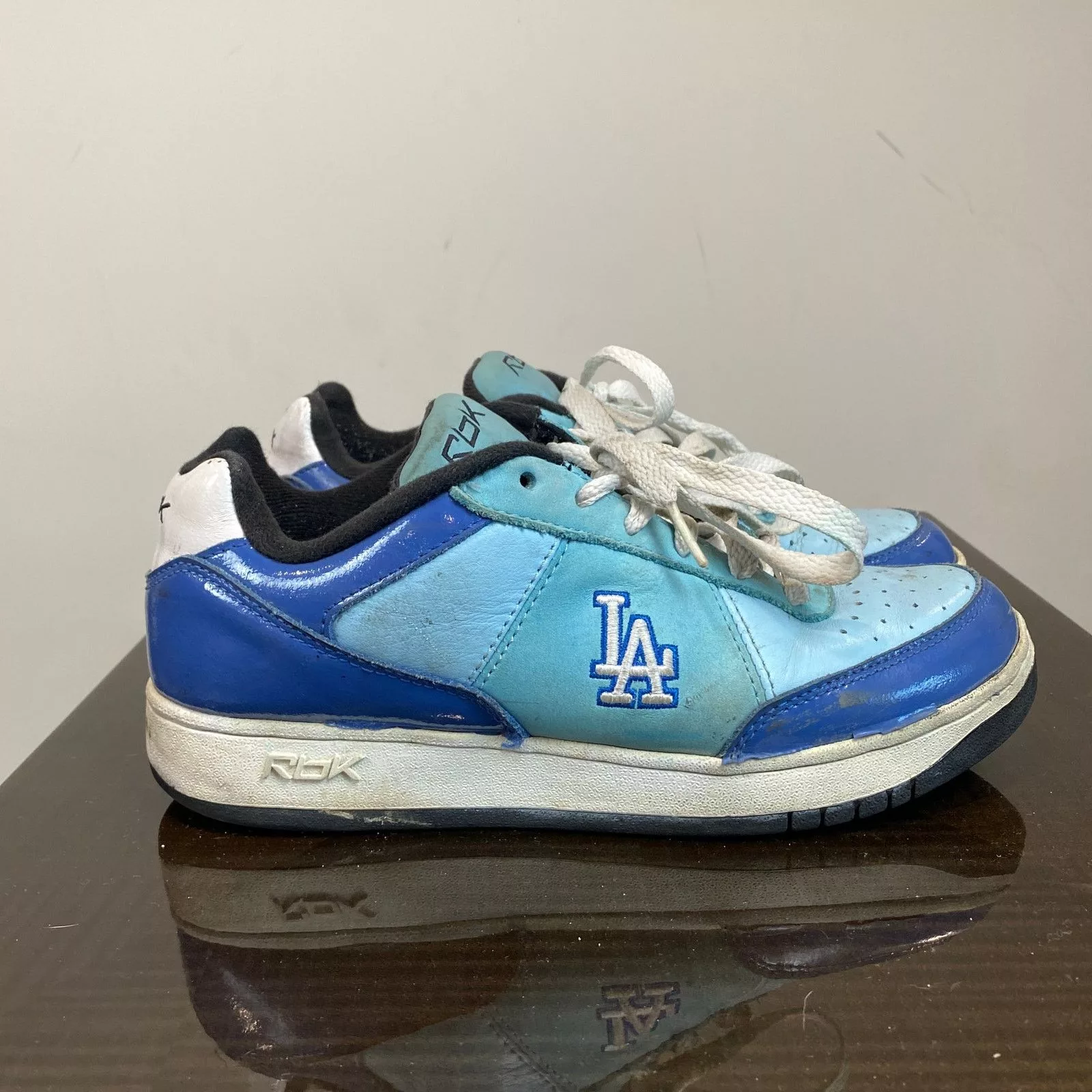 MLB Low Top Sneakers MLB × Reebok Reebok MLB Authentic Collection LA Dodgers Chunky Sneakers 8 Blue