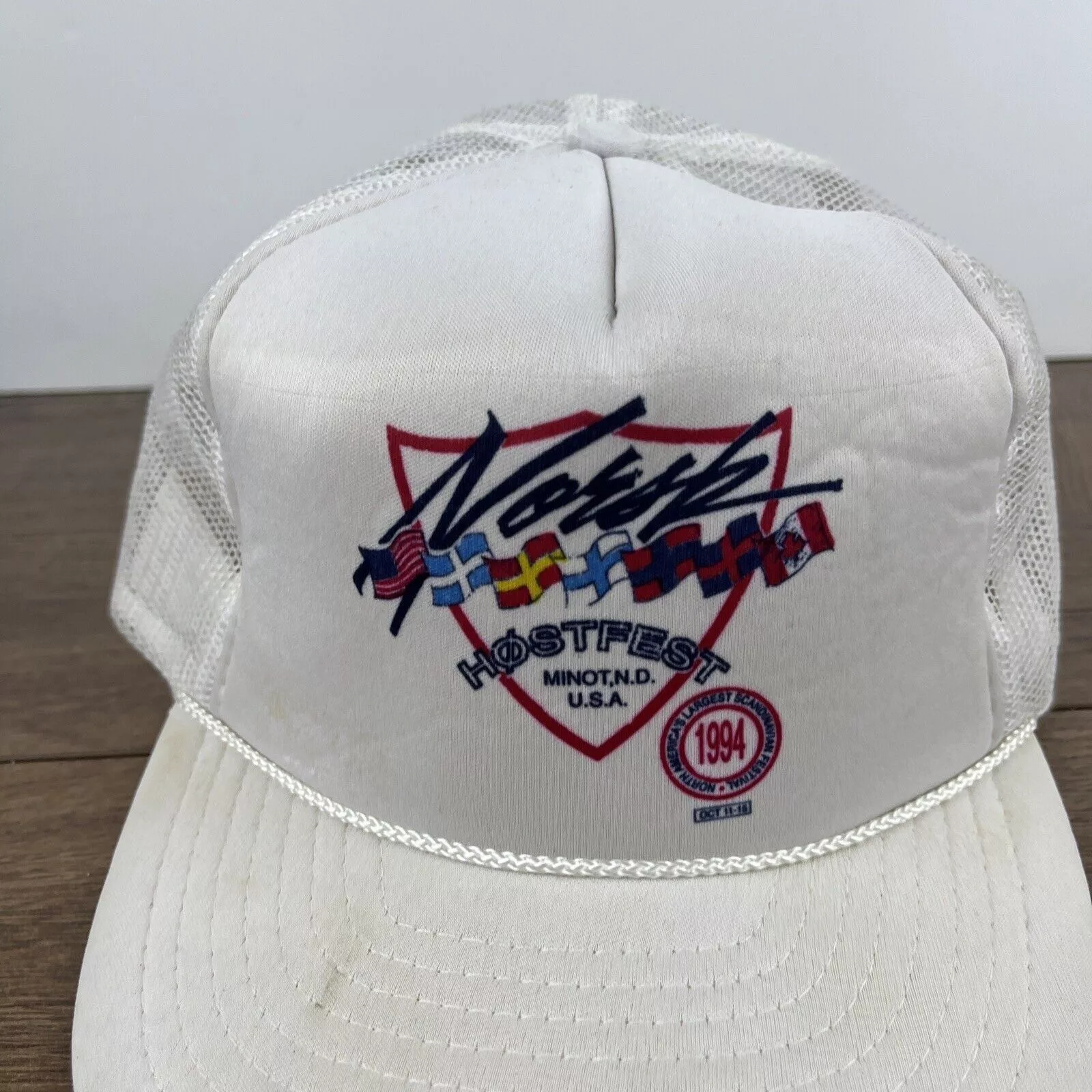 Other Hats Other Hostfest Hat Hostfest Hat Snapback White Adjustable Hat Adul
