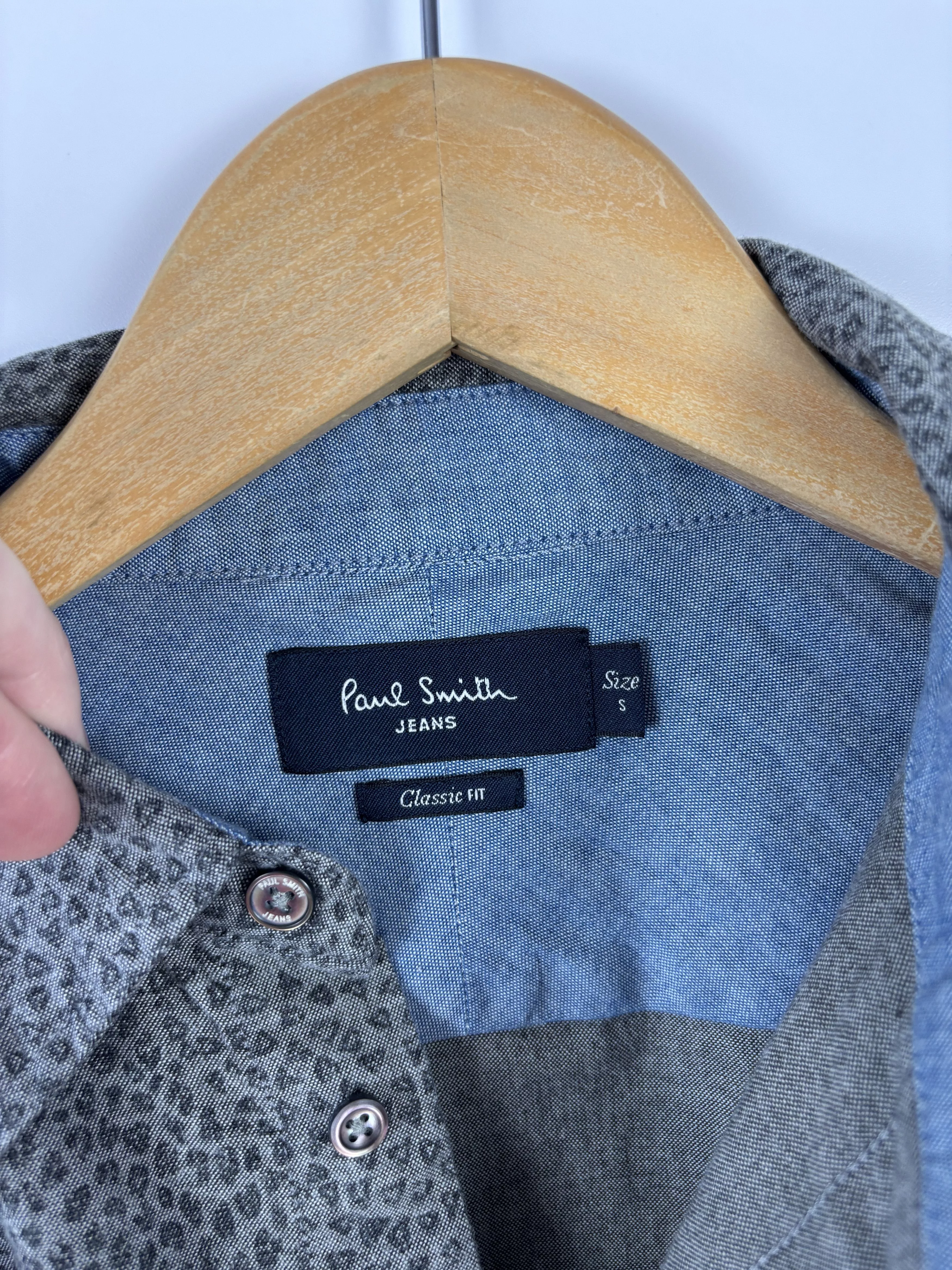 Paul Smith Shirts Button Ups Paul Smith Jeans Longsleeve Button Down Shirt Gray Size S