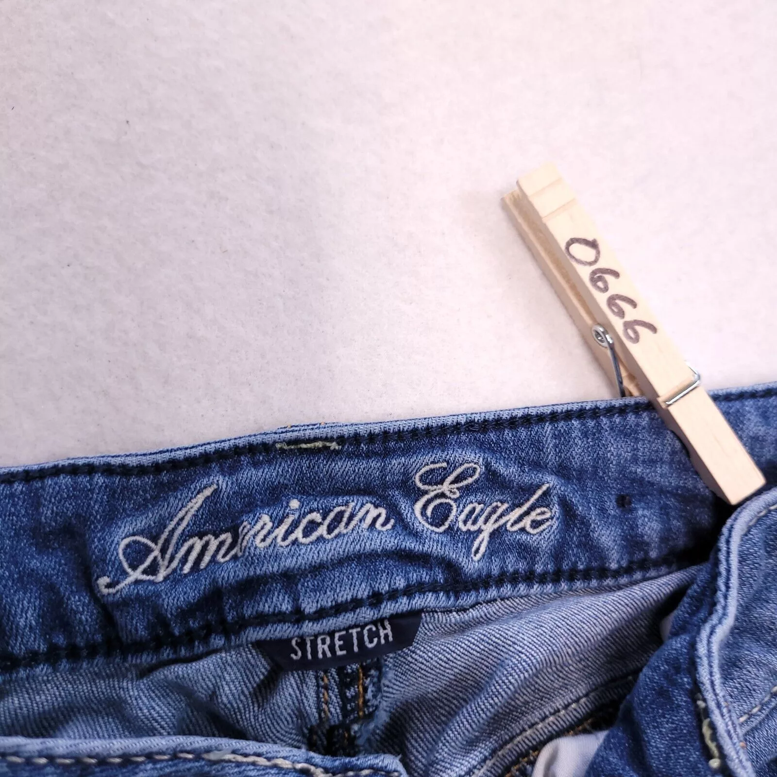 American Eagle Outfitters Jeans American Eagle Outfitters American Eagle Stretch Jegging Denim Jeans Women Size 6 Blue
