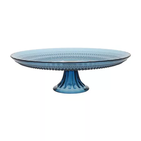 Jupiter Cornflower Cake Stand 13x13x4.3"  
