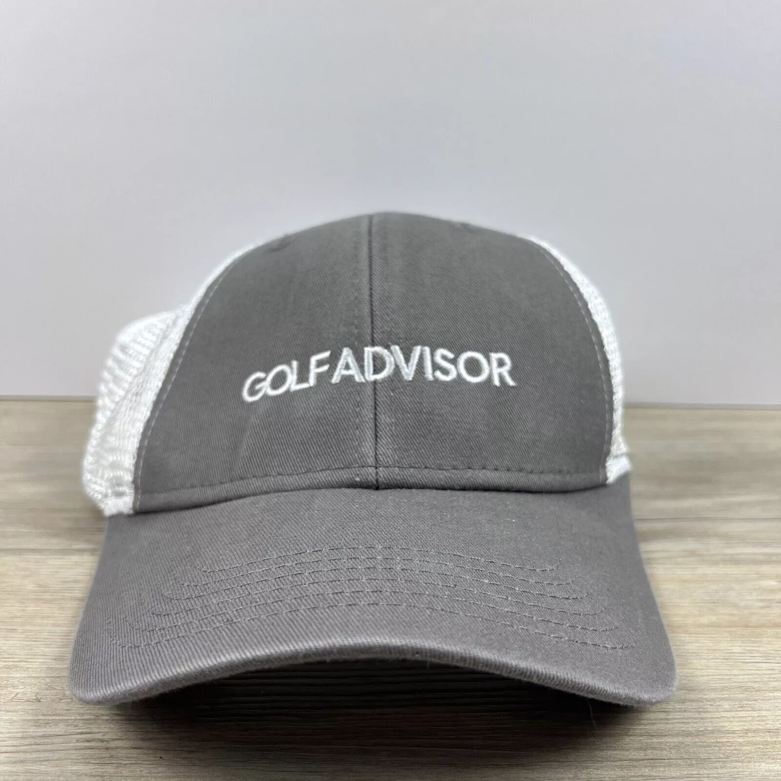 Other Hats Other Golf Advisor Hat Adjustable Hat Gray Adjustable Hat Adult Fi