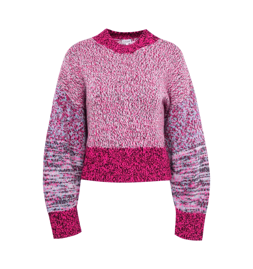 Loewe Sweaters Loewe o1h1sh10624 Sweater in Pink Multi