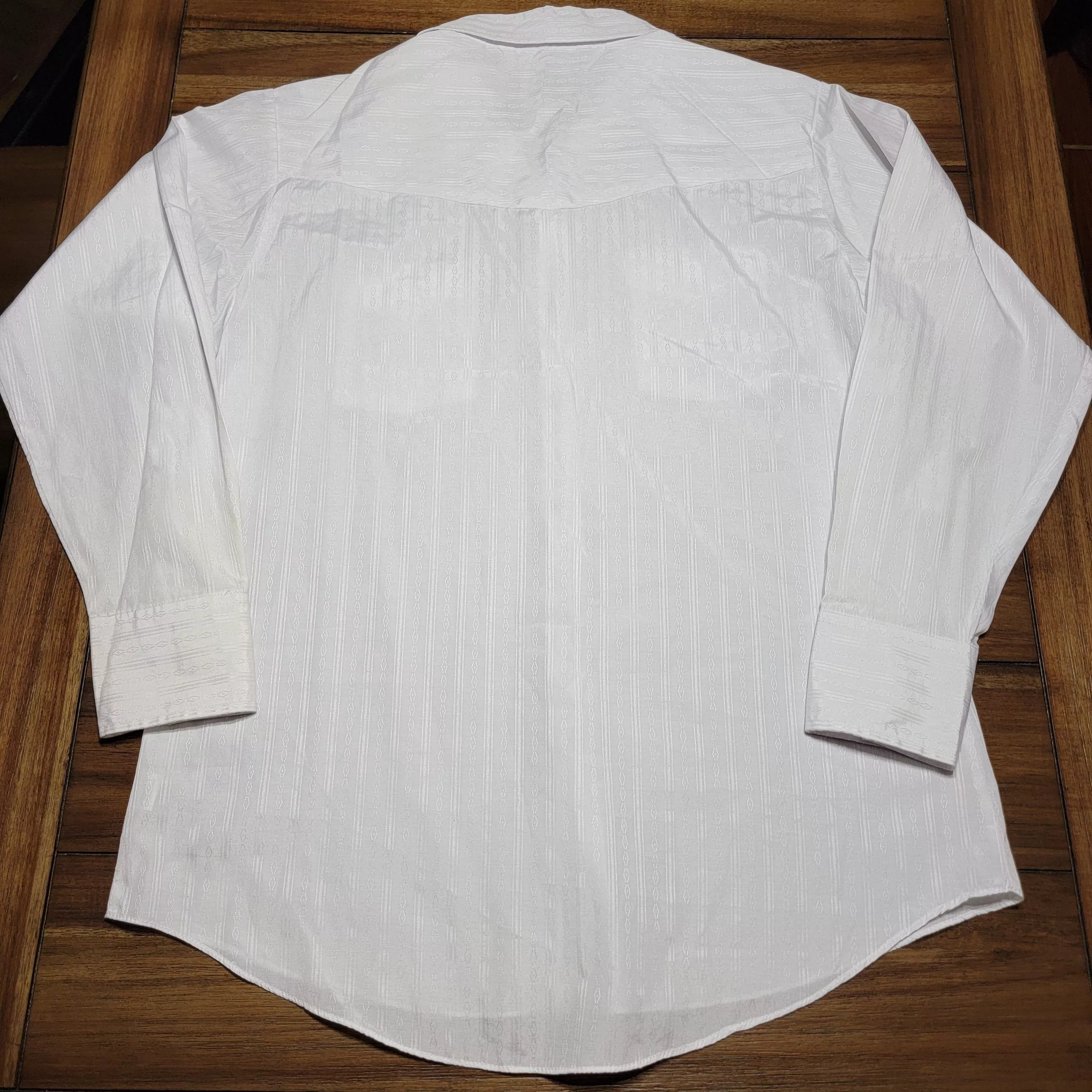 Other Shirts Button Ups Other Ely Cattleman Pearl Snaps LS Western - Large (16 1/2 x 34) White